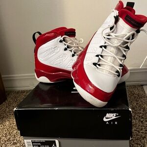 Nike Kids Air Jordan Sneakers - Red and White